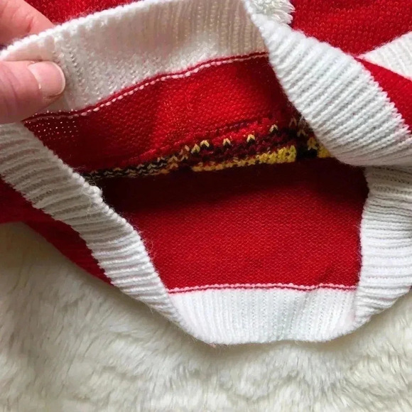 Christmas  Santa Hooded Sweater Toddler Size 2T - Picture 10 of 16